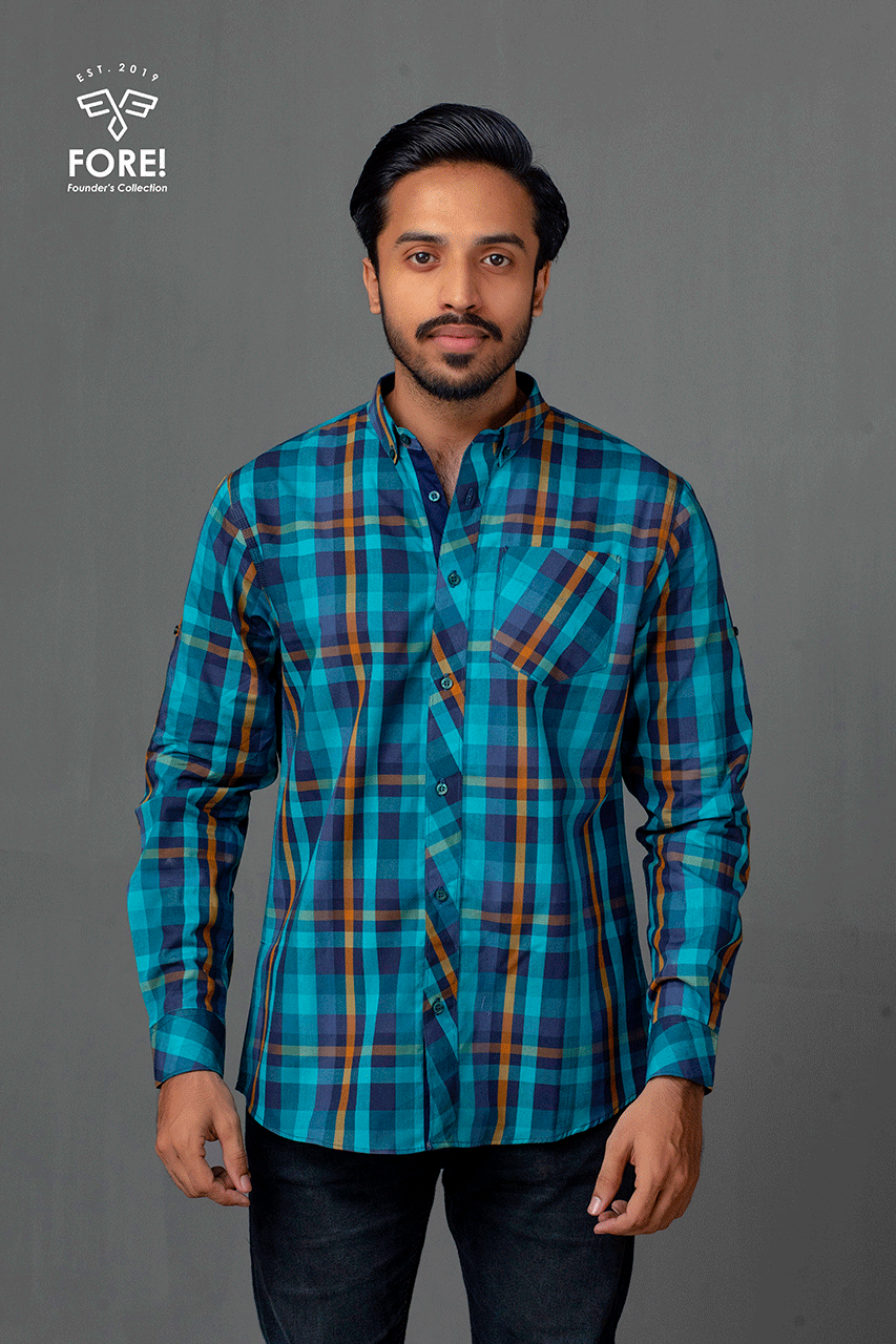 Oxford Check - Green