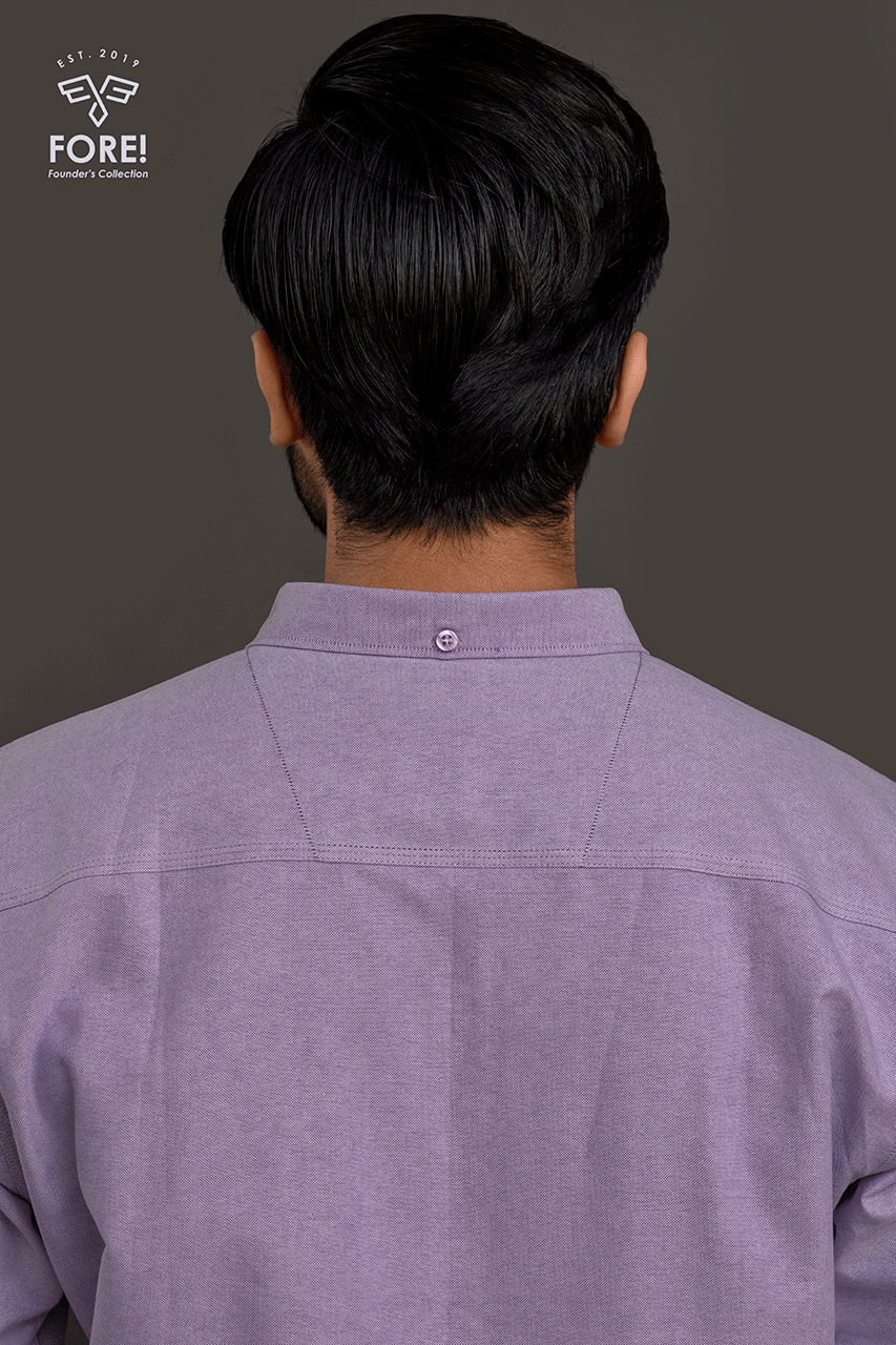 Plain Oxford - Purple