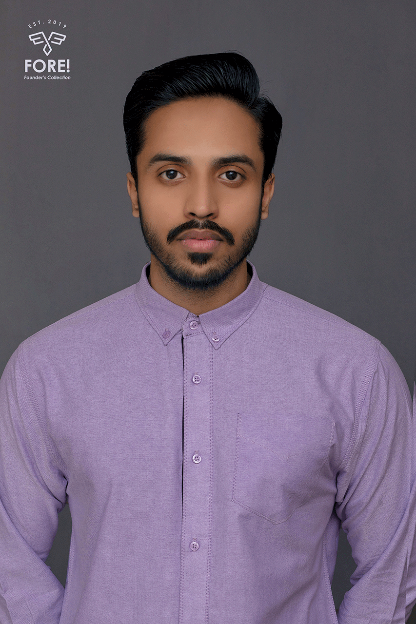 Plain Oxford - Purple