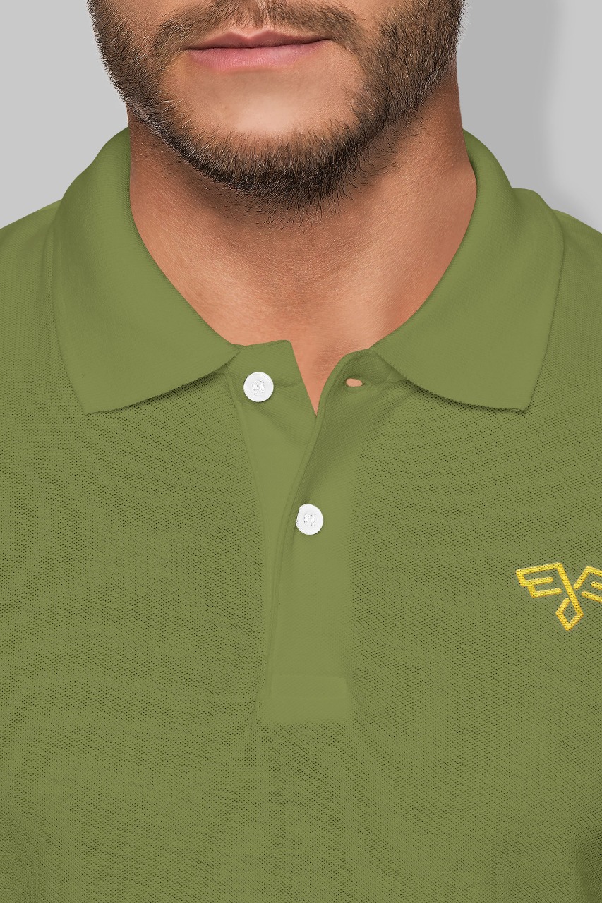 Army Green Polo