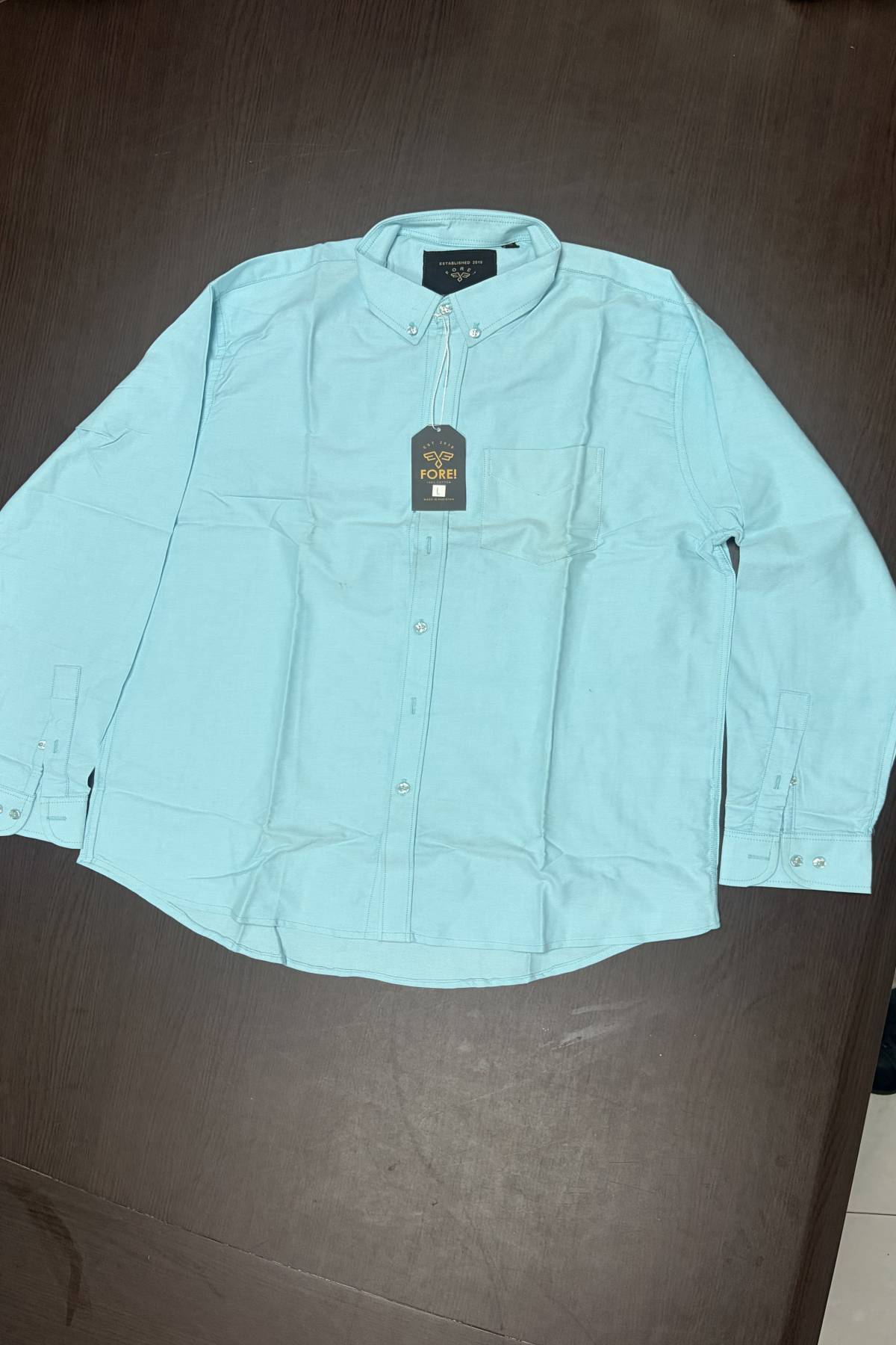 Cyan Shirt