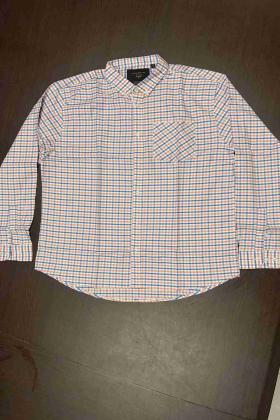 Light Pink Check Shirt"